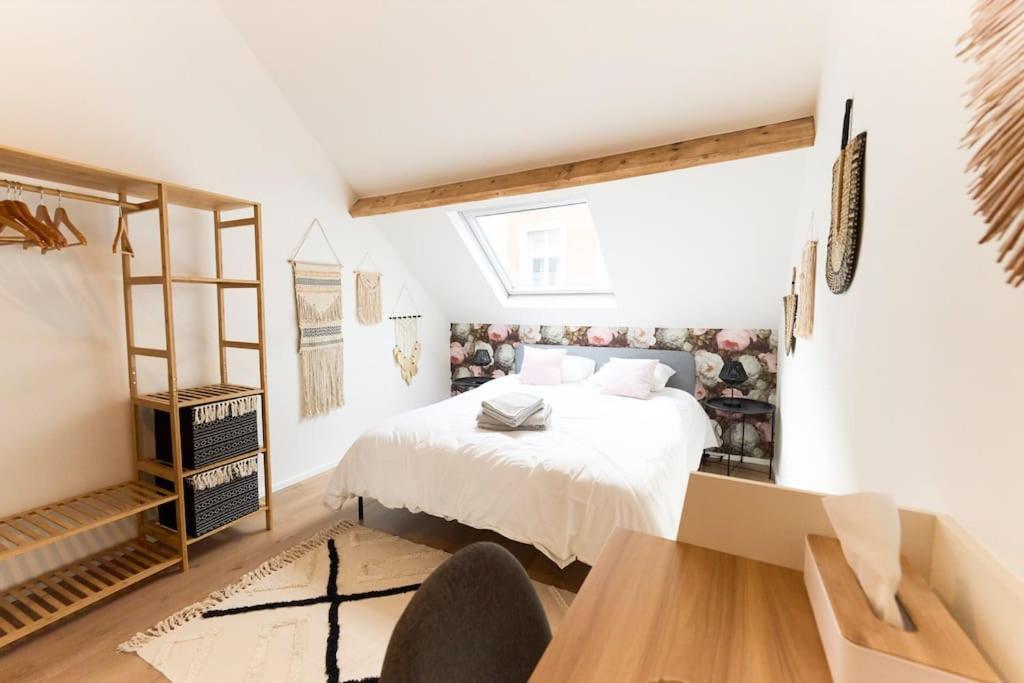 Ferienwohnung Hippie Chic ! Mons  Exterior foto