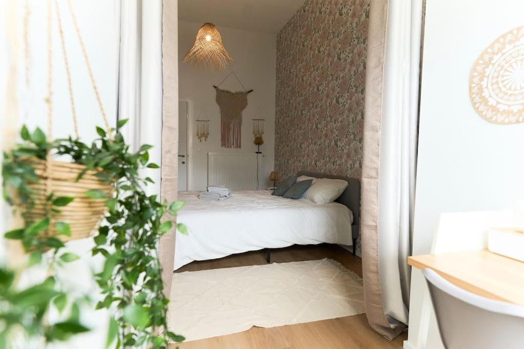 Ferienwohnung Hippie Chic ! Mons  Exterior foto